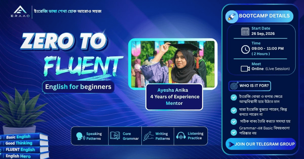 ZERO TO FLUENT: Free English Bootcamp